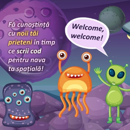 Super Aventura Python pe Marte, curs de programare pentru elevi (ebook, pdf) - autor: Vlad TUDOR