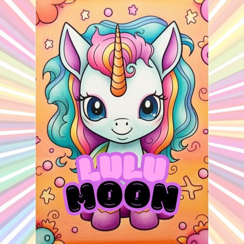 Lulu Moon – 192 de pagini de magie și culoare în stil kawaii