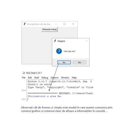 Curs de Python 3, Interfete grafice cu Tkinter, Volumul III (ebook)