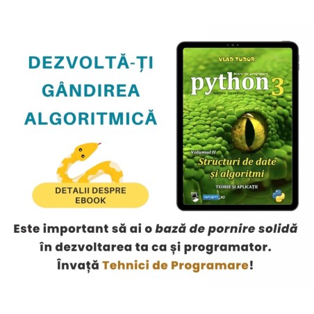 PACHET CURSURI PYTHON - 3 volume in format electronic (ebooks)