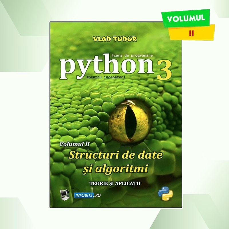 Curs de programare in Python 3, Structuri de date si algoritmi