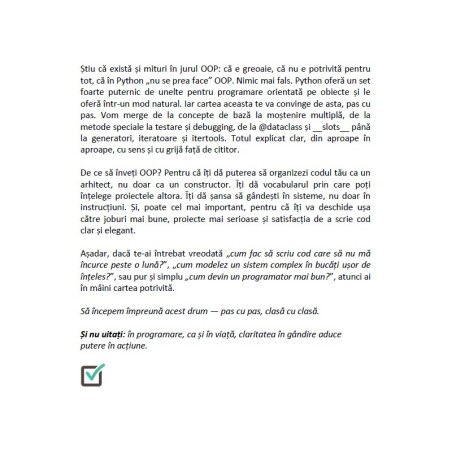 Curs de Python 3, Programare Orientata pe Obiecte, Volumul IV (ebook), autor: Vlad TUDOR