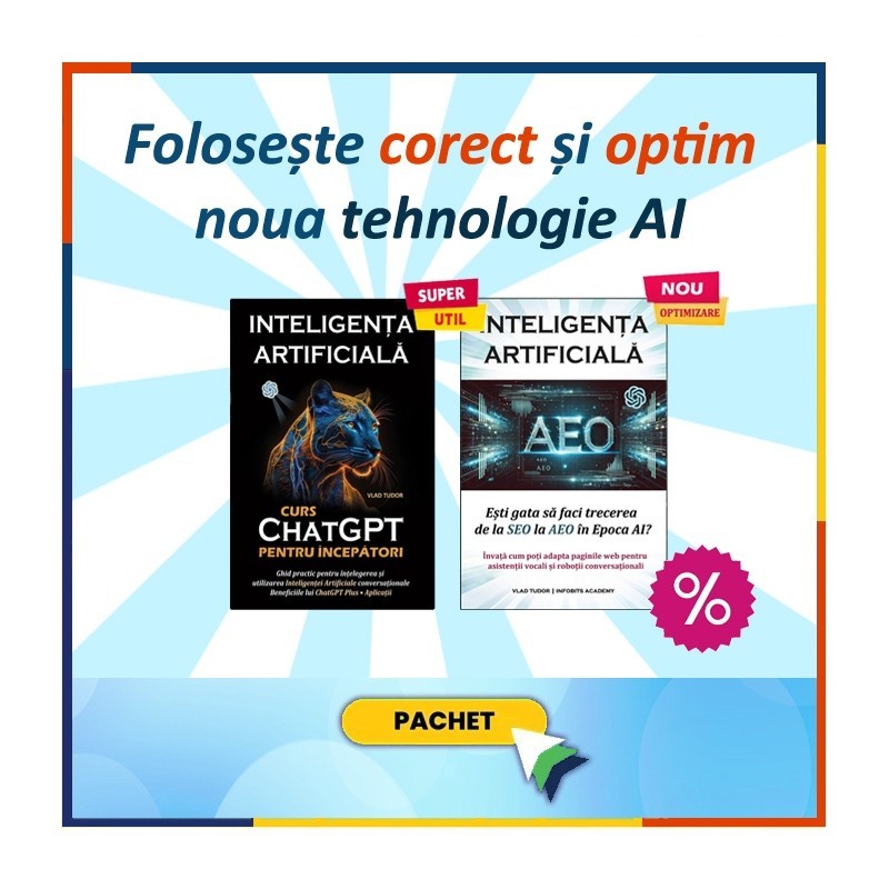 Inteligenta Artificiala - 2 carti super utile pentru incepatori (eBooks, pdf)